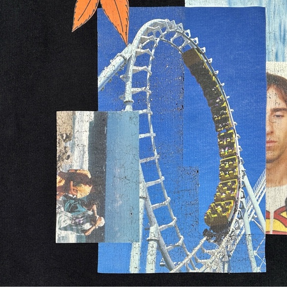 [sold] Raf Simons SS15 Black Rollercoaster Printed Sweatshirt ASO Rihanna sz S - Picture 6 of 15